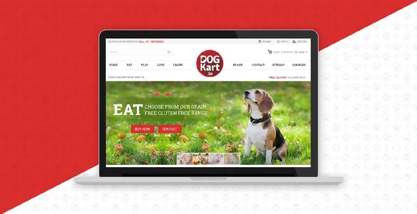 DogKart – Online Pet Care eCommerce Platform